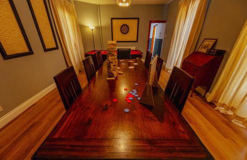 Large country house with garden, outdoor spa area & games room with Hot Tub and Fire Pit - Foto 32