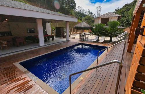 Sítio Cinco Folhas, recanto com vista pra montanha - Foto 10