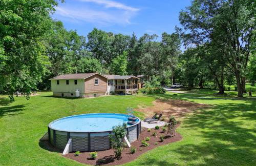 Waterfront 5 Br Pool Hot Tub Pavilion Fire Pit - Foto 2