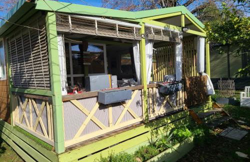 Chalet en bois climatisé À 300 m de la plage Marina di Sorbo 6 personnes - Foto 5