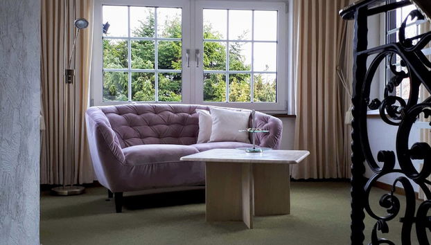 Zona de estar del vestíbulo