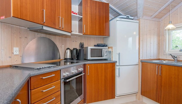 6 Person Holiday Home in Hemmet - Foto 5, Cocina privada