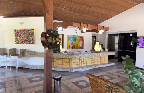 Flat Guarajuba 4 quartos térreo à Beira Mar - pé na areia - governança com arrumadeira e Wi Fi inclusos - Foto 58