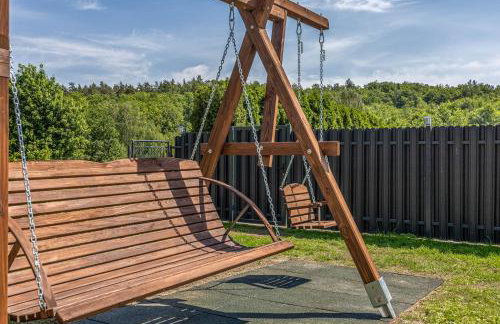 Kaszubska Kryjówka - Komfortowy 8 osobowy Domek w sercu Kaszub - Jacuzzi, Sauna, Rowerek Wodny, Jezioro, Las, Salon Gier! - Foto 16