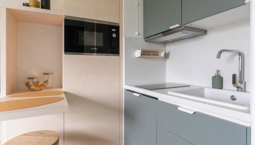 Studio refait à neuf avec Parking en Bord de Loire - Foto 4, stove