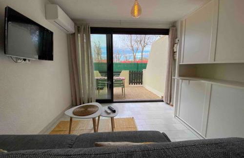 Studio 4pers climatisé accès direct plage - Foto 5