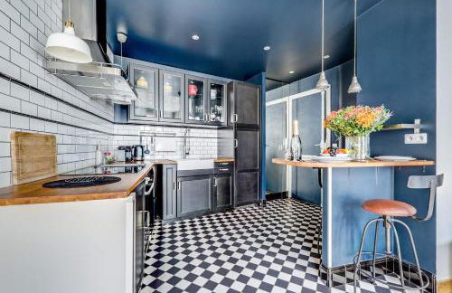 AC & 10min from Marais l Center of Paris - Foto 5