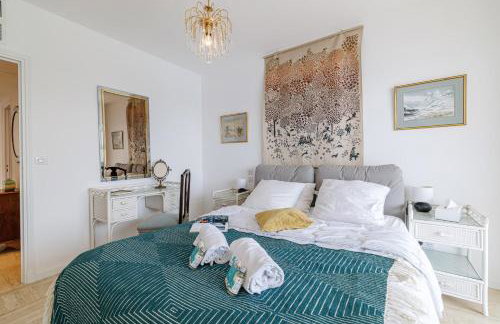 MY CASA - VILLEFRANCHE RESTANQUES - Panoramic sea view 2 bedrooms Swimming pool - Foto 12