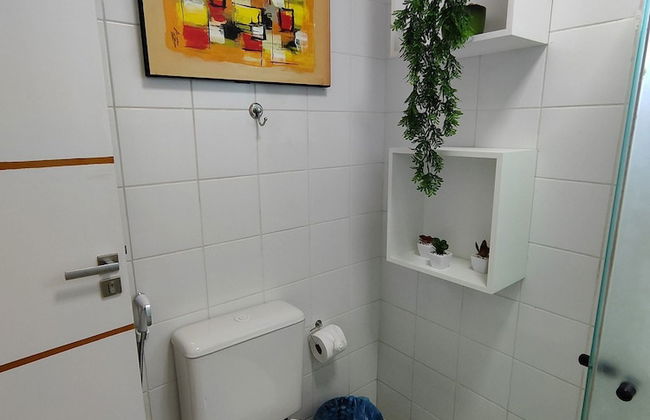 Apartamento 2 suítes lindo e vista mar - Foto 19