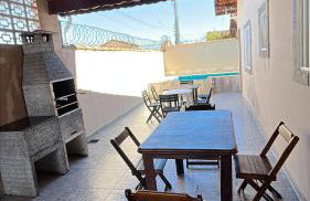 Casa próximo a plataforma de pesca com piscina e churrasqueira - Foto 42