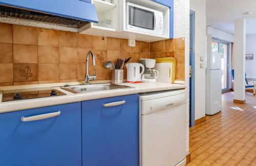 Studio pour 4 avec Wi-Fi illimité, vue mer depuis la terrasse - FR-1-827-40 - Foto 3