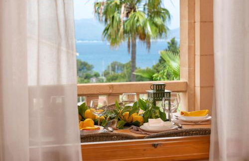 Villa Teix de Bonaire para 10, jardines y vista mar - Foto 21