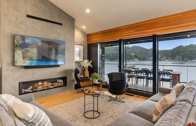 Lakefront Luxury Stunning Views Dock Hot Tub - Foto 64