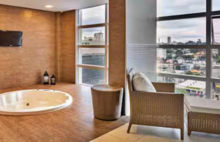 Apto 1405 com Piscina e Academia 2 Quartos Ar Condicionado no Centro Cívico com Garagem - Foto 15