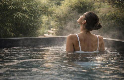 TauberChalet I Private Spa mit Sauna & Whirlpool I Natur I 10 Min zur Altstadt - Foto 18