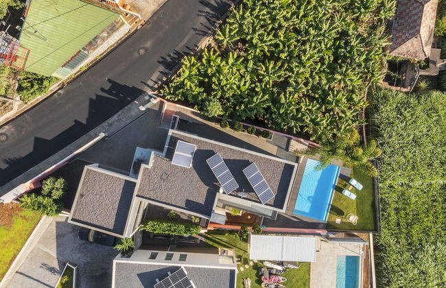 With Pool and Superb sea View - Villa Candelária - Foto 66