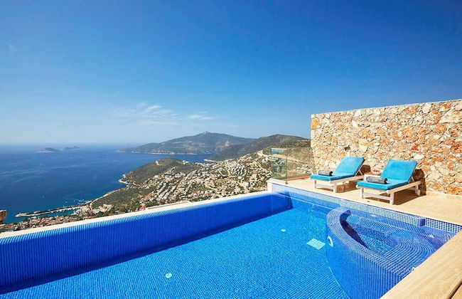 Kalkan Ultra Luks Villa 3 Yatak Odalı - Foto 9