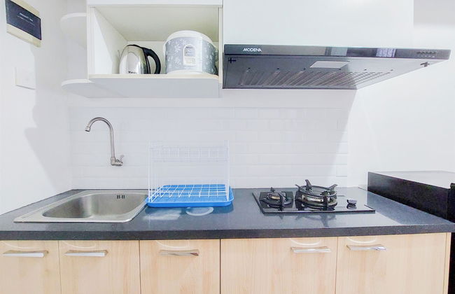 Well Furnished With Cozy Designed Studio Urbantown Serpong Apartment - Photo 6