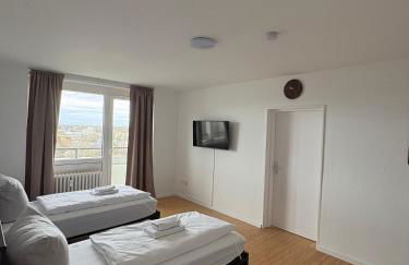 Monteurs Wohnung über den Dächern der Stadt - Foto 15