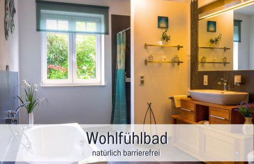 Dahem-Apartments - ruhig Parkplatz Rhein Main Gebiet gut erreichbar - 3 Apartments - barrierefrei mit Garten und Hund auf Anfrage -- 2 SZ Maisonette mit Balkon, -- 2 SZ mit Balkon - Foto 19