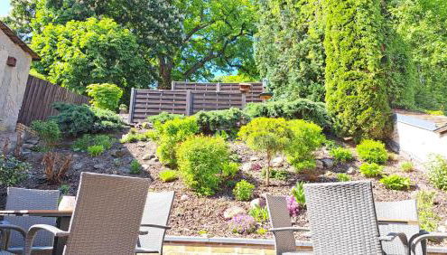 Der grüne Fürst Ferienwohnung Apartment 2 - Foto 5, Garden view