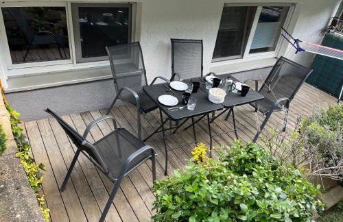 FeWo meisteroffice im Sackgässle, ebenerdige ELW 50qm, Terrasse, vollwertige Küche, Nähe Ulm - Foto 23