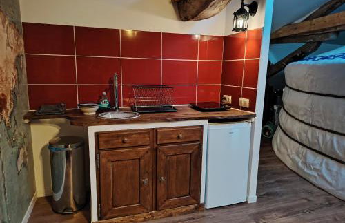 Gîte en yourte d'intérieur d'une demeure du 18e siècle en Anjou entre vignes et châteaux - Foto 3