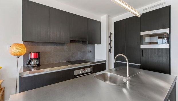 Apartment on Zeedijk With Sea View - Foto 5, Cocina privada