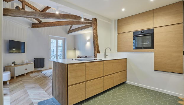 Sublime Duplex Center of Paris/17th Arrondissement - Foto 5, Cocina privada