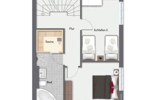 Redewisch Lee und Luv Ferienwohnung Lee - Photo 4