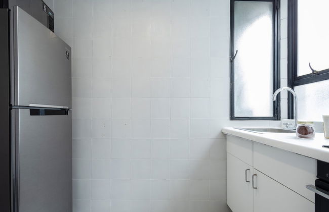 Roma Norte 2BR - Parking, Sleeps 6 -great Wifi - Foto 7