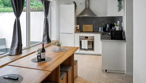 Ferienwohnung im Alexanderstraße - Foto 3, stove, dishwasher, toaster, minibar