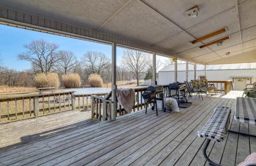 Pool, Large Porch! Country Home Near Roaring River - Foto 27