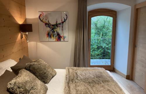 Ski in ski out Le Moulin charming duplex just 50 m from Princesse gondola Megève - Foto 29