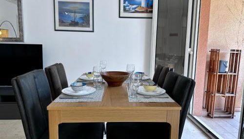 CAP THALASSA - Beau 2P - Piscine - Parking - AC - Foto 4