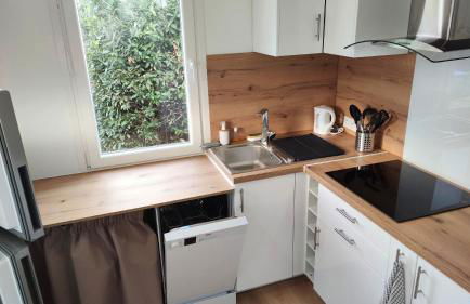 The Little Oak - tiny house with bed on mezzanine & terrace - from 1 to 4 p Disney, Paris & CDG - Foto 20