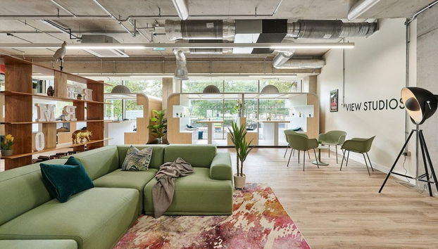 Sitzecke in der Lobby