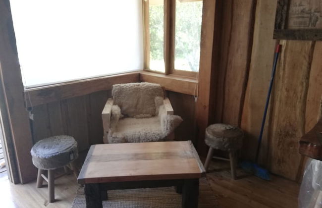 Wonderful Rustic Cabin 2, With Native Logs, on the Banks of the Trancura River - Foto 26