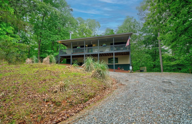 2 Bedroom Home in Ellijay! Private Hot Tub and Sunset Views - Foto 33