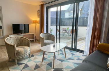 Plein centre Auray - Spacieux duplex T2 avec grande terrasse ensoleillée - Foto 1