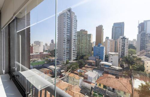 Estúdio Piscina Rooftop, WiFi 1GB, Metrô 600m - Foto 34