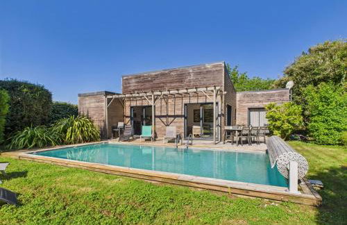 Piscine chauffée - 750m plage - 4 adultes - 4 enfants - Foto 26