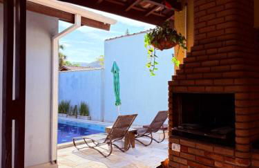 Casa grande com piscina churrasqueira e garagem Praia do Lázaro Ubatuba - Foto 45