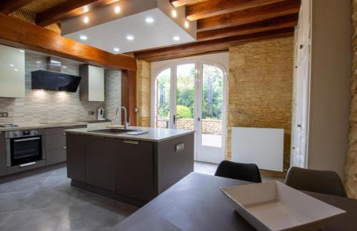 Maison en pierre climatisée avec piscine privée en Dordogne - FR-1-616-512 - Foto 5