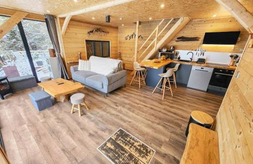 Chalet Cocoon en lisière de forêt, avec grande terrasse, et vue 'waouh' - Foto 47