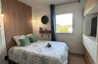 Charmant studio le clos d'Aix parking privé gratuit et piscine - Foto 4