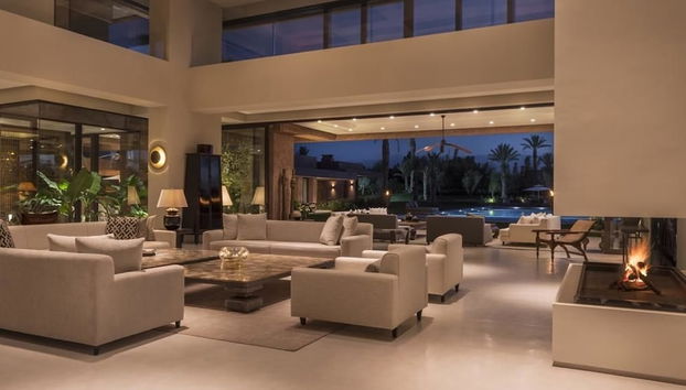 Sala de estar do lobby