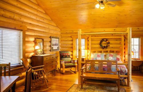 Lacys Log Cabin Alto Home with Mountain Views! - Foto 14