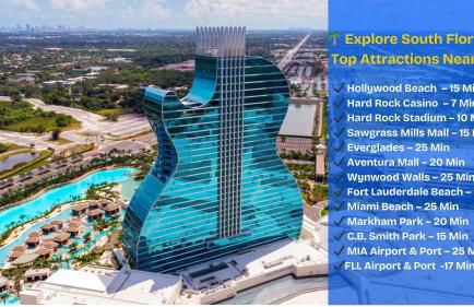 Sleeps 12 Private Pool & Gameroom near Casino, Beaches & Hard Rock Stadium - Foto 10