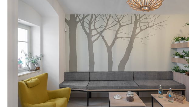 Zona de estar del vestíbulo